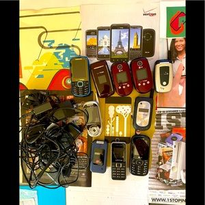 9 Verizon phones with chargers